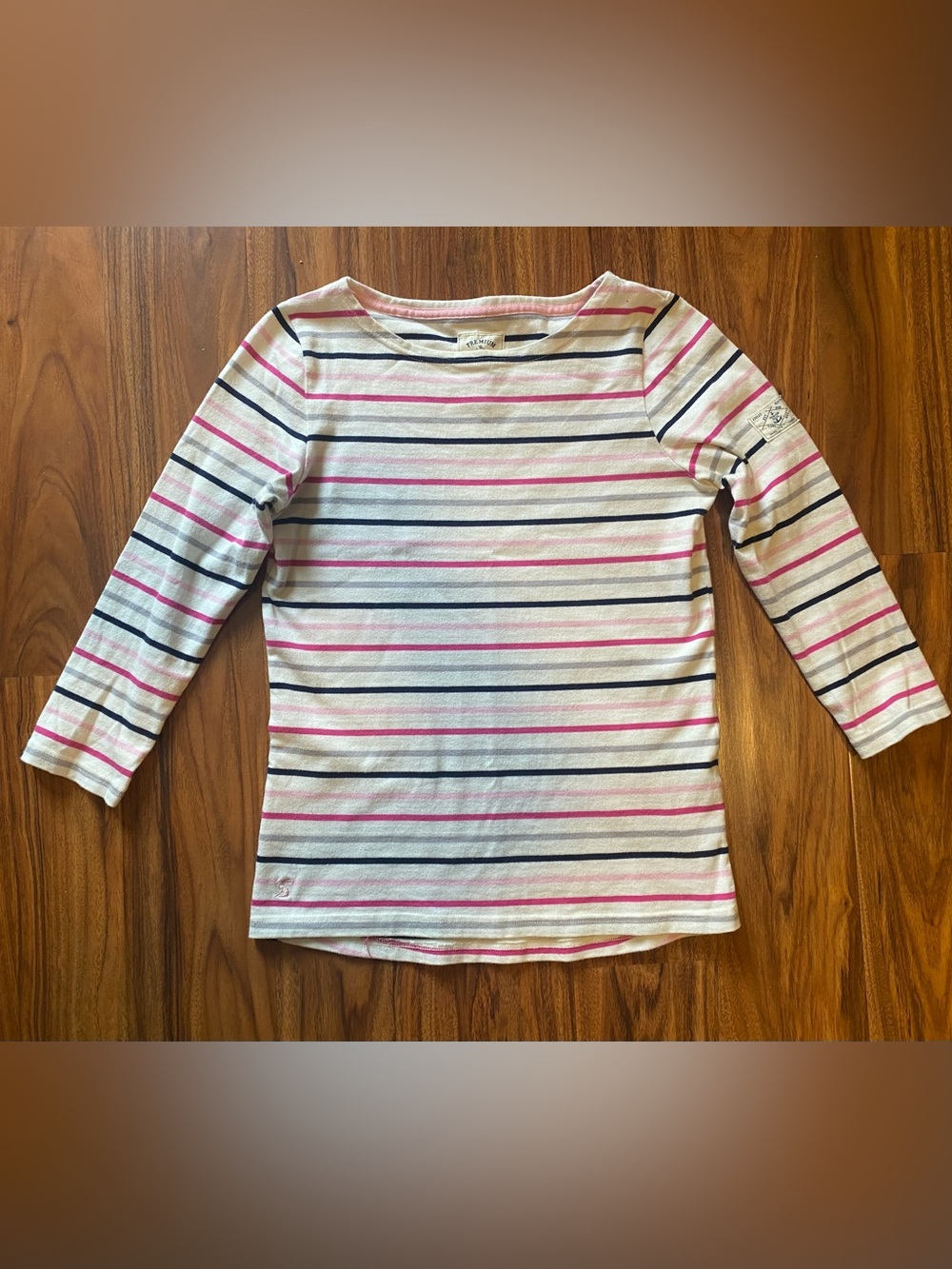 Joules us size 4 classic harbour Breton top